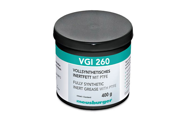 FULLY SYNTHETIC INERT GREASE WITH PTFE, USABLE UP TO 260°C
VGI 260