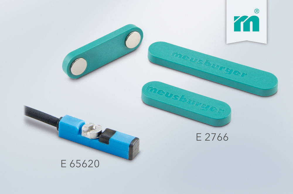 NEW from Meusburger: magnetic proximity sensor and magnetic cable retainer 
